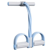 4 Tube Fitness Gum Resistance Bands Latex Pedal Exerciser Sit- Pull Rope Expander