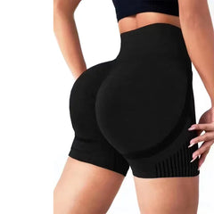 Women Yoga Shorts High Waist Workout Shorts Fitness Yoga Lift Butt Fitness