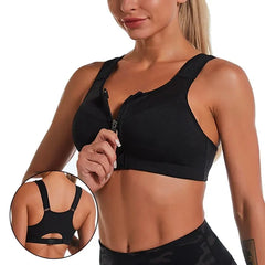 Yoga Fitness Bra Shock-absorbing Sports Bra Breathable and Quick Drying