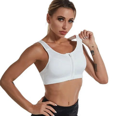 Yoga Fitness Bra Shock-absorbing Sports Bra Breathable and Quick Drying