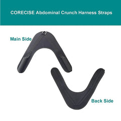 Fitness Abdominal Crunch Straps Ab Exercise Pulling Harness Shoulder Strap
