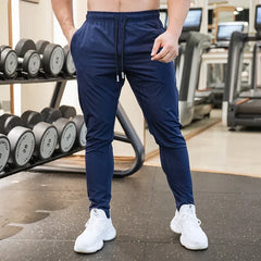 Ice Silk Sweatpants Men's Summer Ultra-thin Cooling Dry Fit
