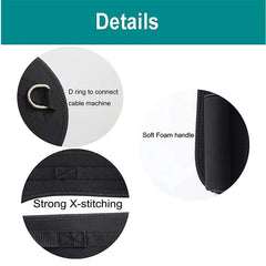 Fitness Abdominal Crunch Straps Ab Exercise Pulling Harness Shoulder Strap