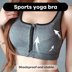 Yoga Fitness Bra Shock-absorbing Sports Bra Breathable and Quick Drying