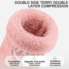 GOBYGO Exercise Headband Wristband Set Gym Sweatband Wristband