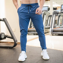 Ice Silk Sweatpants Men's Summer Ultra-thin Cooling Dry Fit