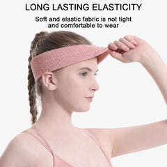 GOBYGO Exercise Headband Wristband Set Gym Sweatband Wristband