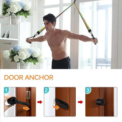 11Pcs/Set Pull Rope TPE Resistance Bands Portable Fitness Equipment