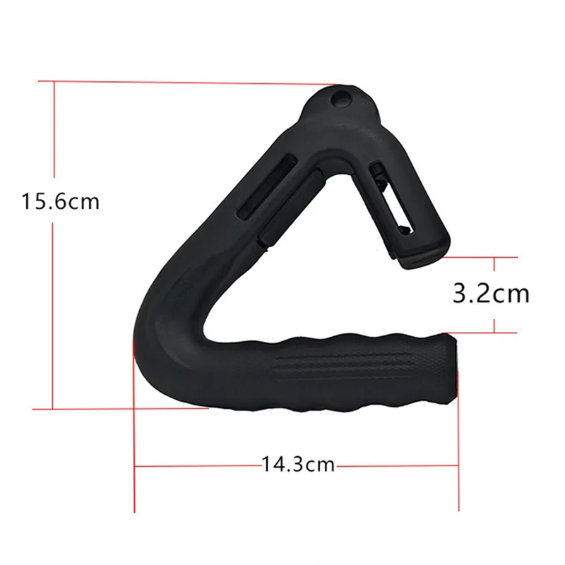 Y67A-Gym Vertical Grip Handle Muscular Strength Machine Bodybuilding Handle Pulls Up Resistance Band
