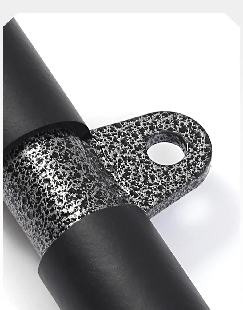 Fitness equipment with lower handle, straight pull rod, long pull rod, high pull rod