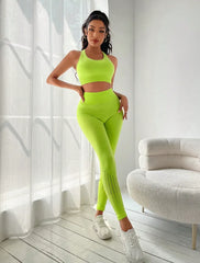 Sport Set Women Seamless Yoga Set Gym Sets Womens Outfits