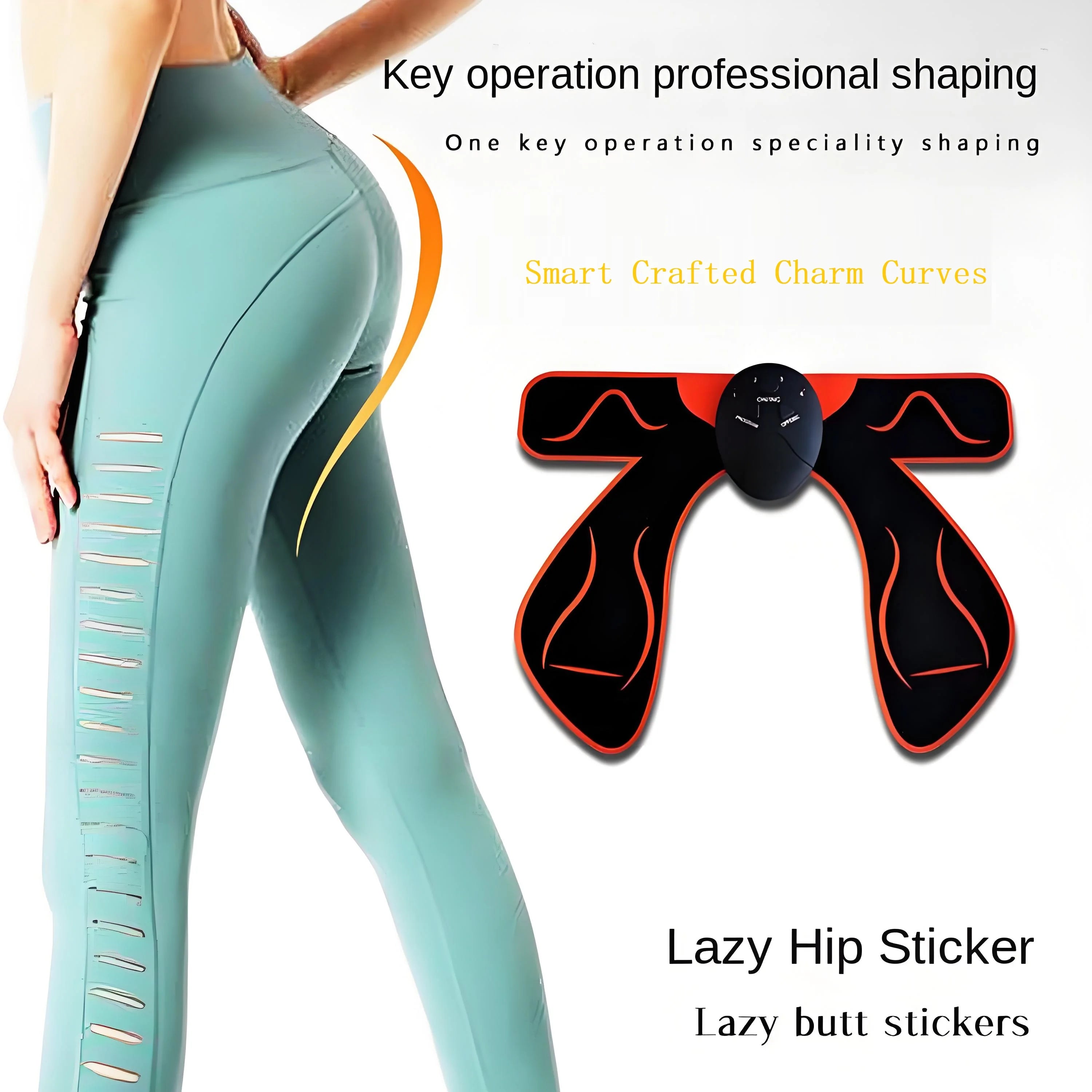 EMS Butt Trainer Hip Massager Wireless Electric Muscle Stimulator for Home Gym
