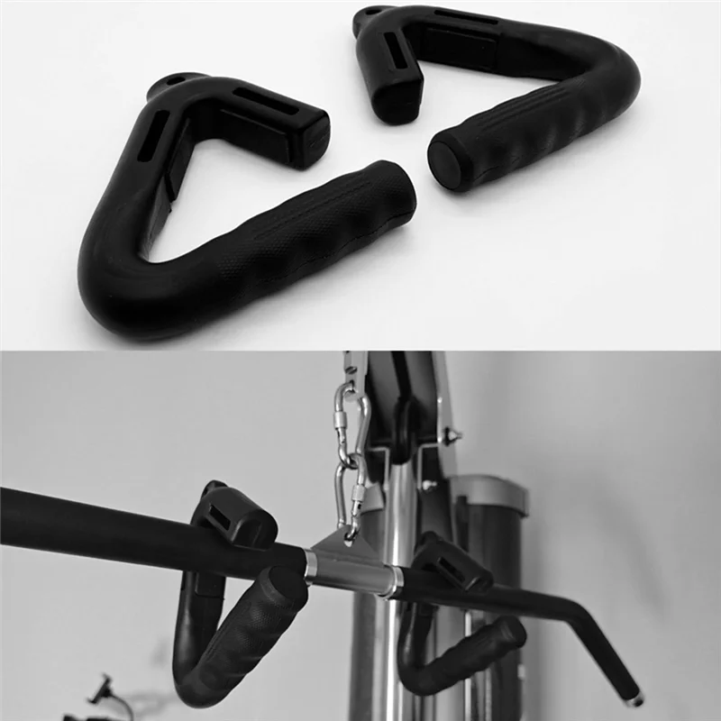 Y67A-Gym Vertical Grip Handle Muscular Strength Machine Bodybuilding Handle Pulls Up Resistance Band